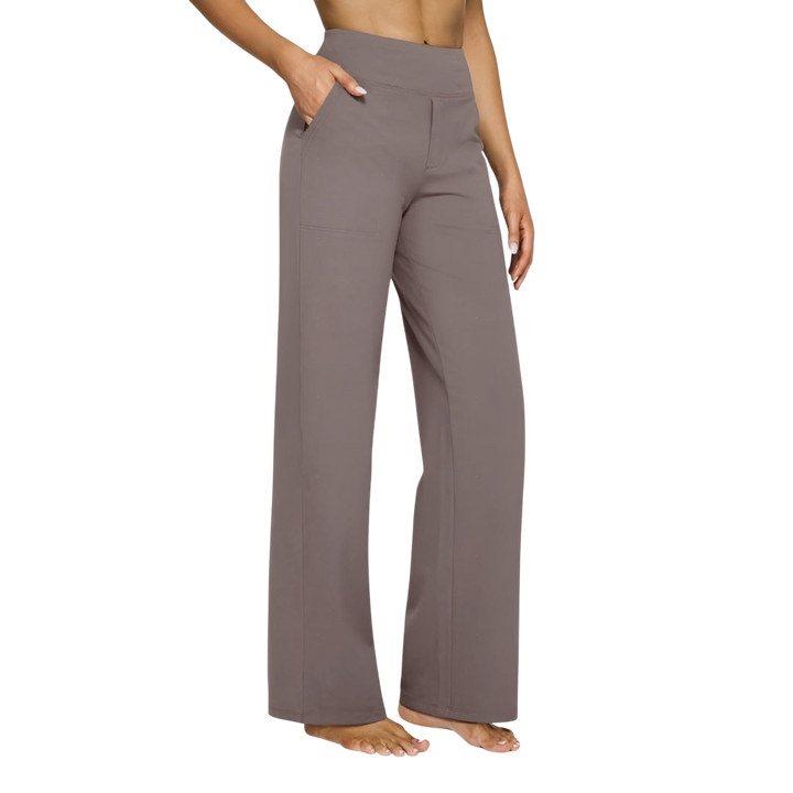 EZORA - Elegantní kalhoty z měkkého žerzeje