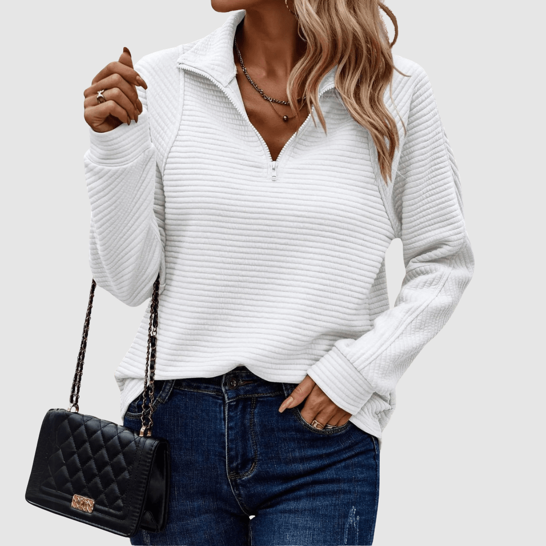 Nikol - Stylové polo tričko se zipem