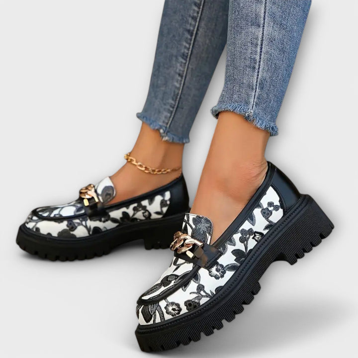 EZORA – Elegantní retro mokasíny