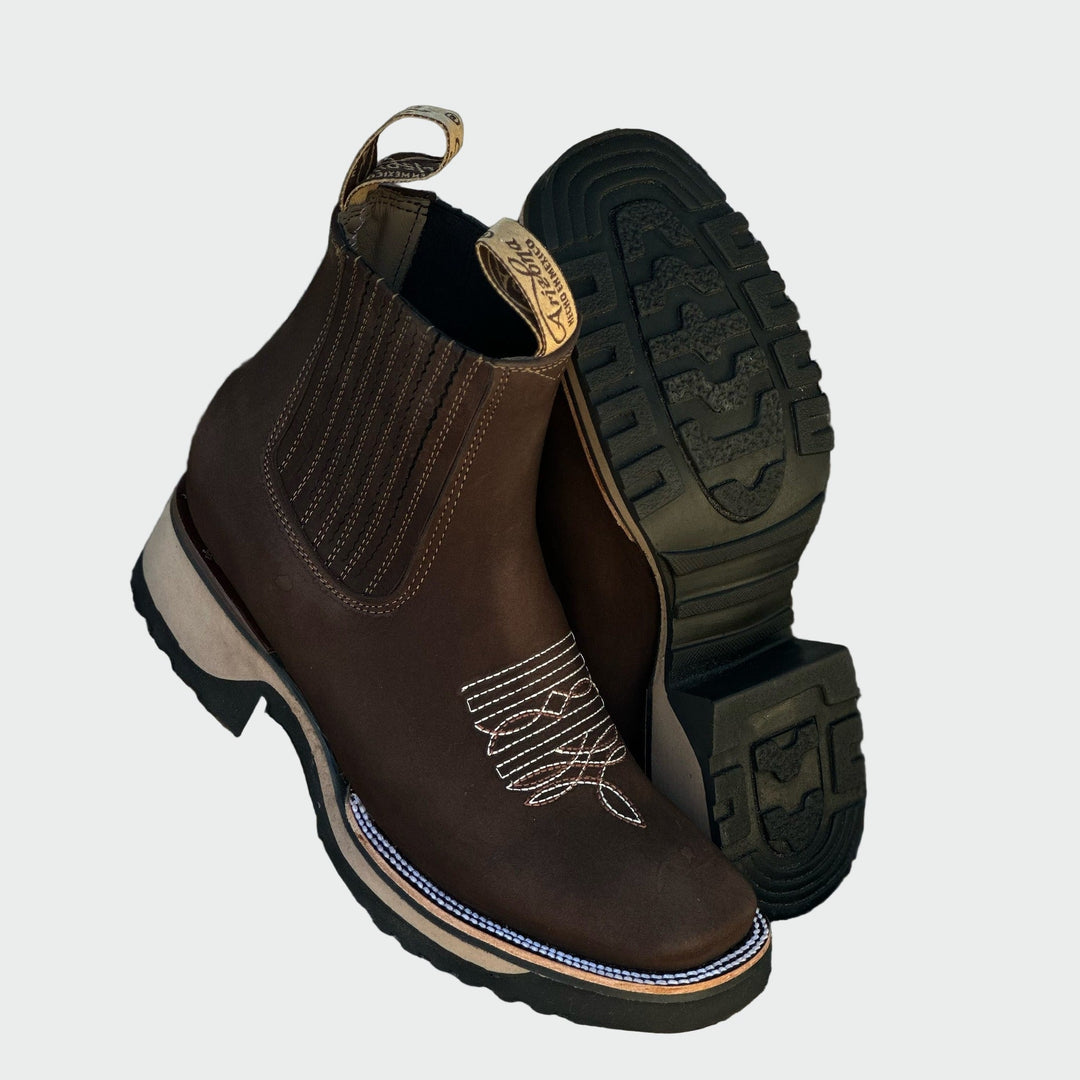 Kristýna - Kožené cowboyské boty