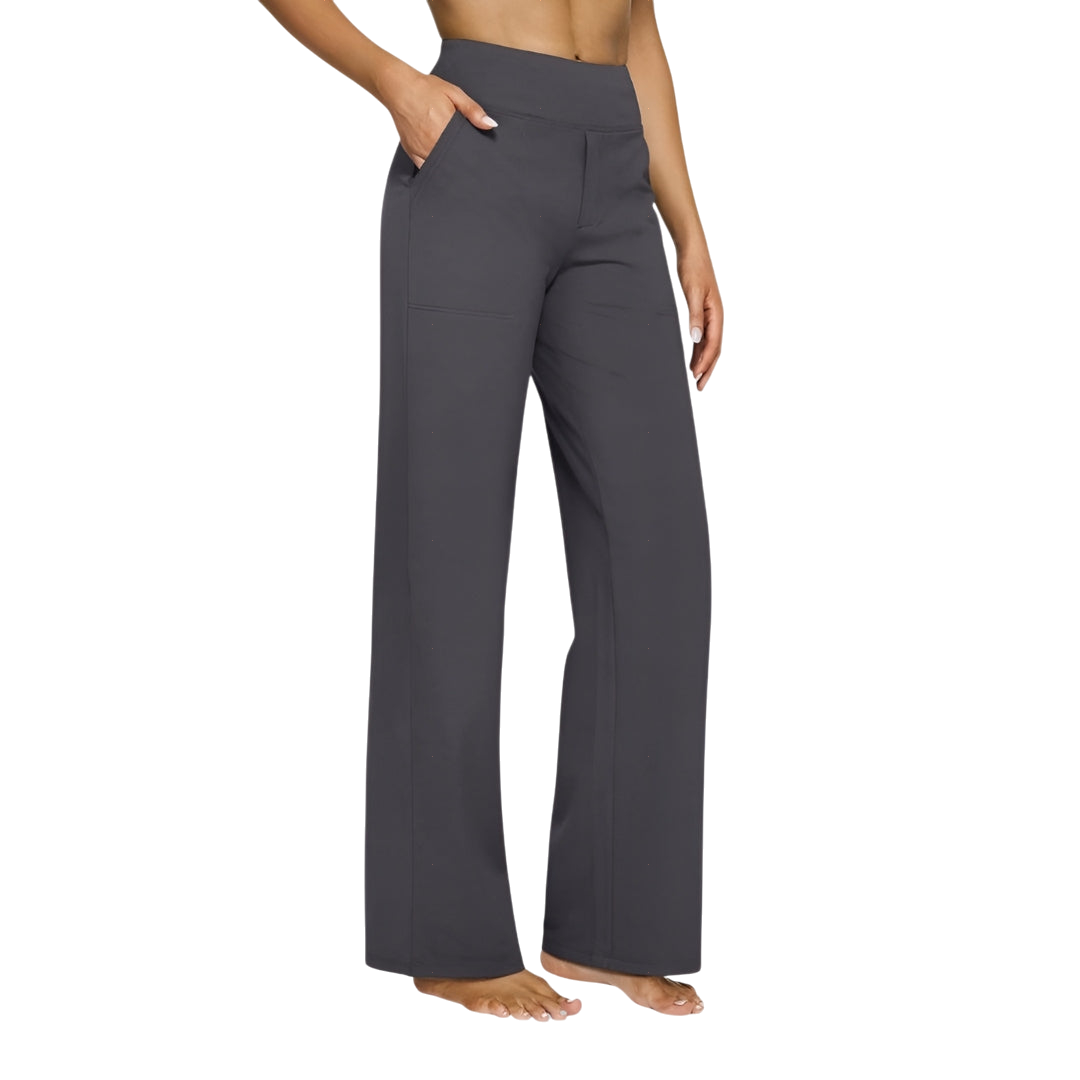 EZORA - Elegantní kalhoty z měkkého žerzeje