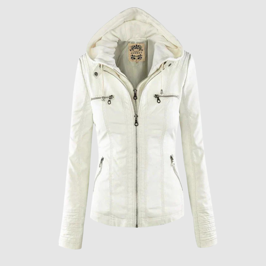 Tereza - Voděodolná kožená bunda