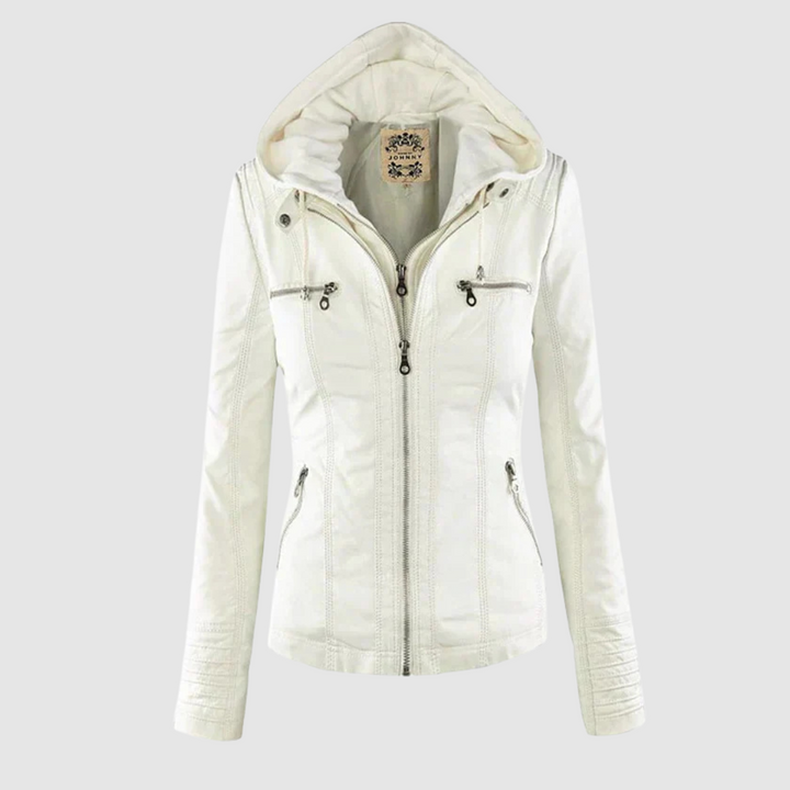 Tereza - Voděodolná kožená bunda