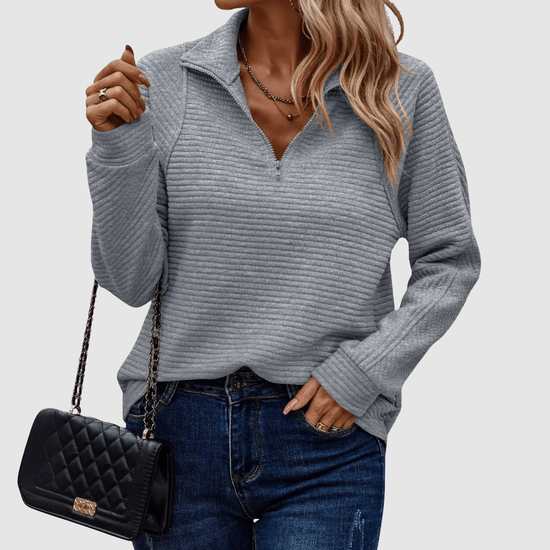 Nikol - Stylové polo tričko se zipem