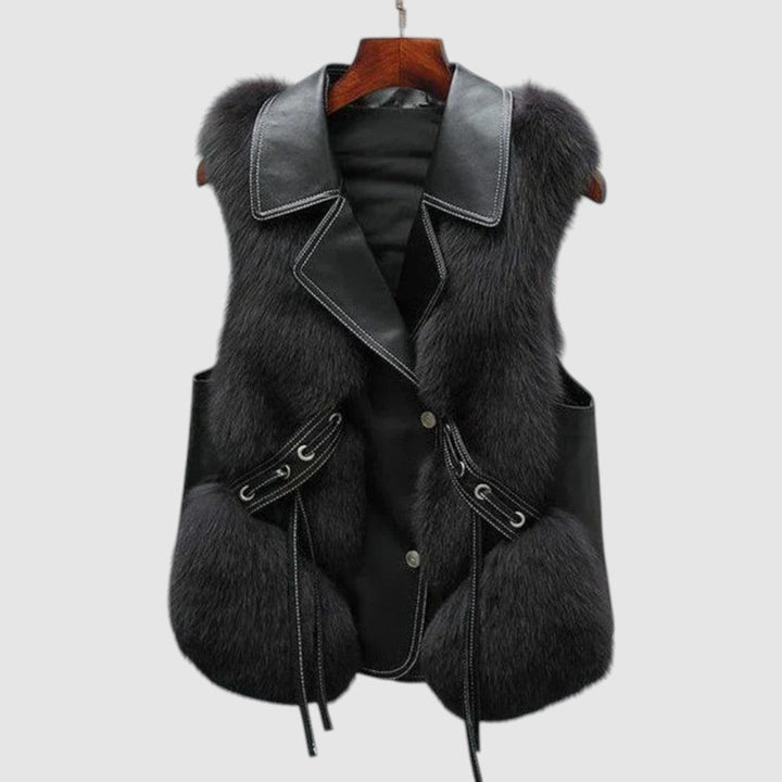 Nela - kožešinová vesta