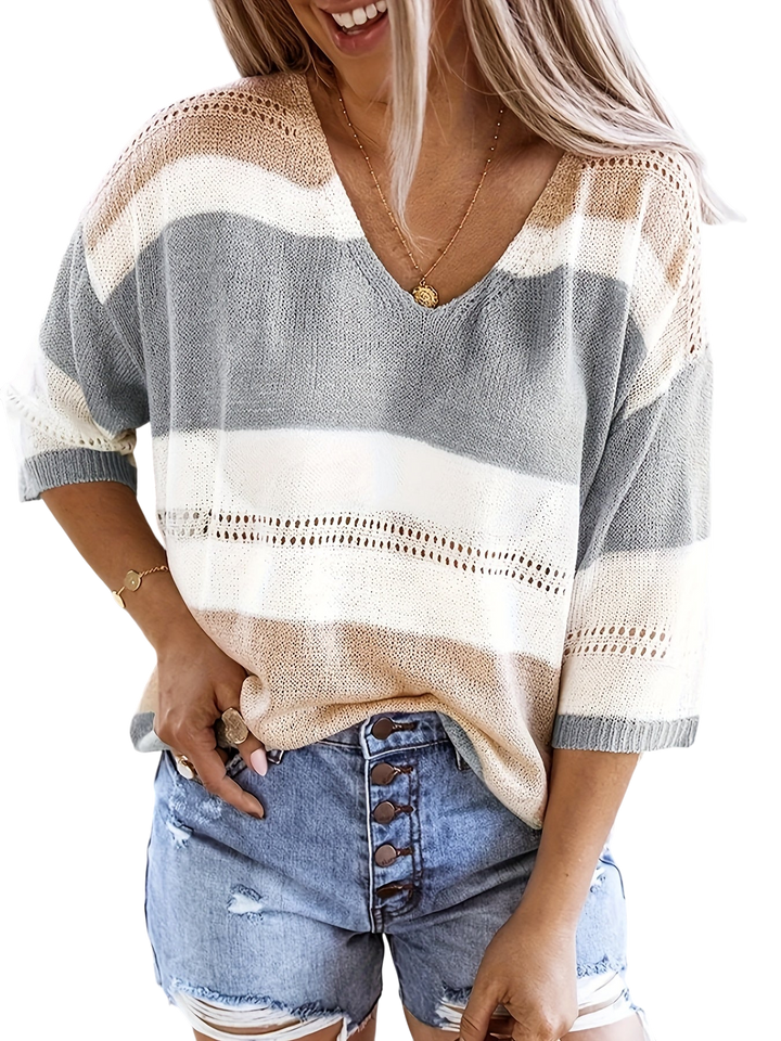 EZORA - Svetr se středním rukávem