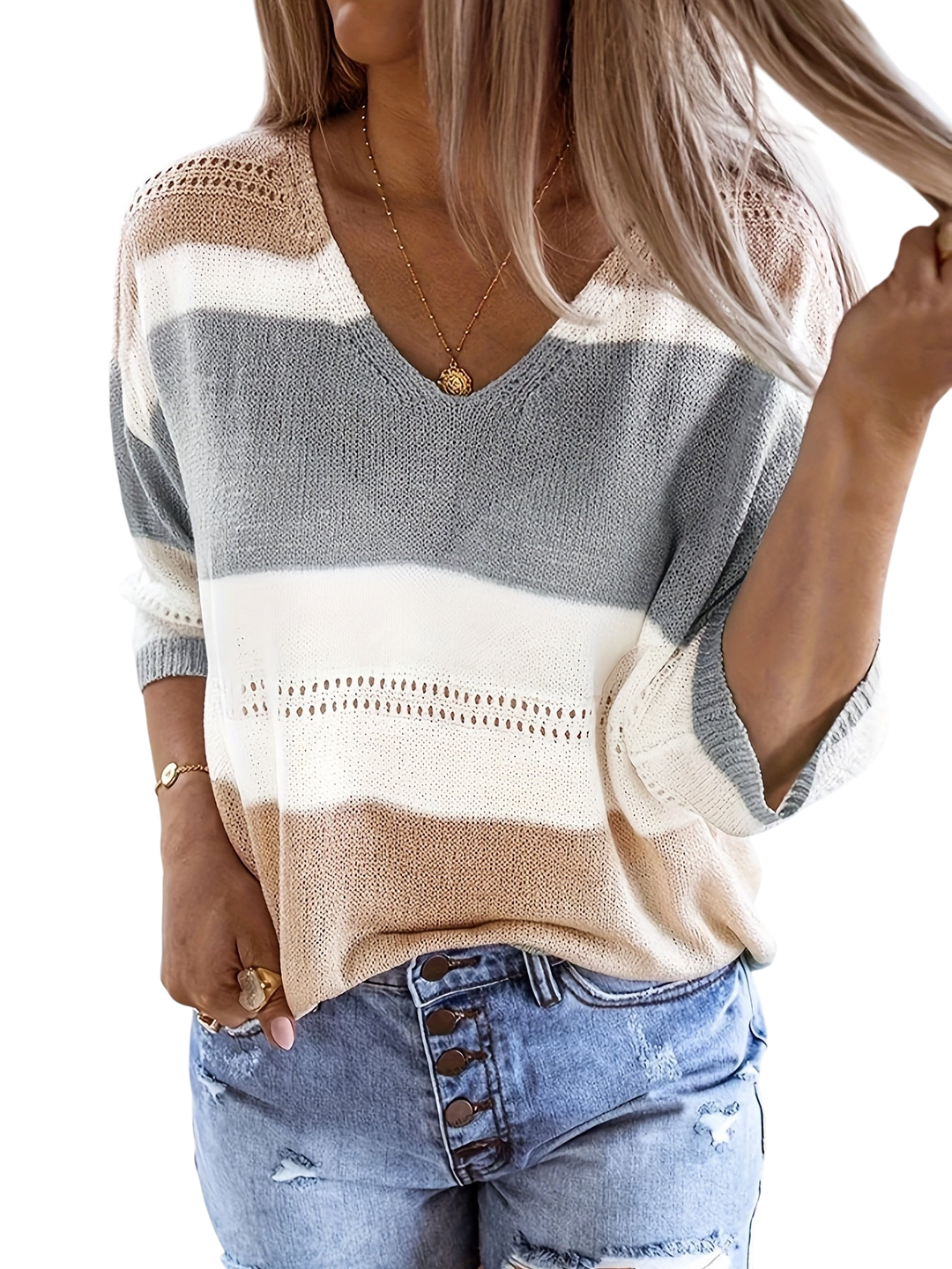 EZORA - Svetr se středním rukávem