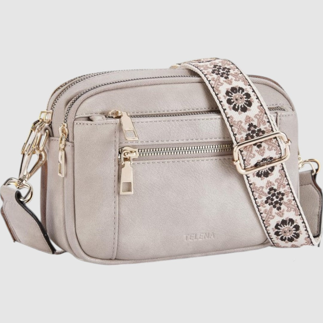 Štěpánka - Rafinovaná kožená taška přes rameno