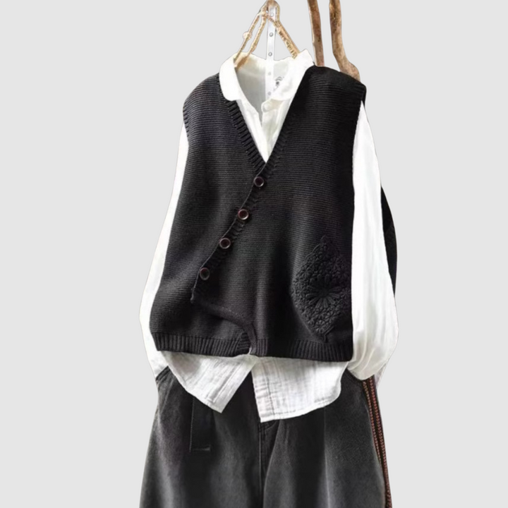 Štěpánka - Pletená Vesta