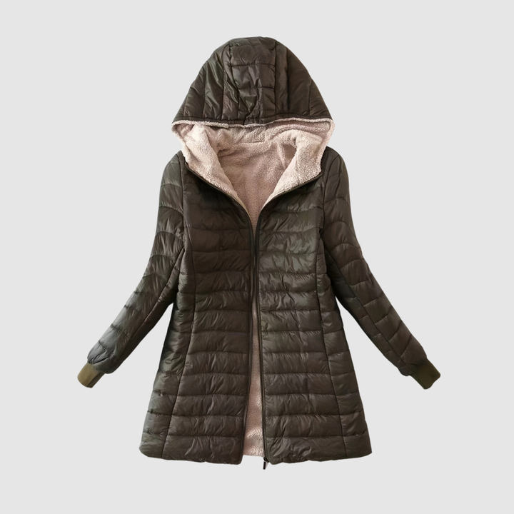 Štěpánka - Dlouhý voděodolný a elegantní kabát