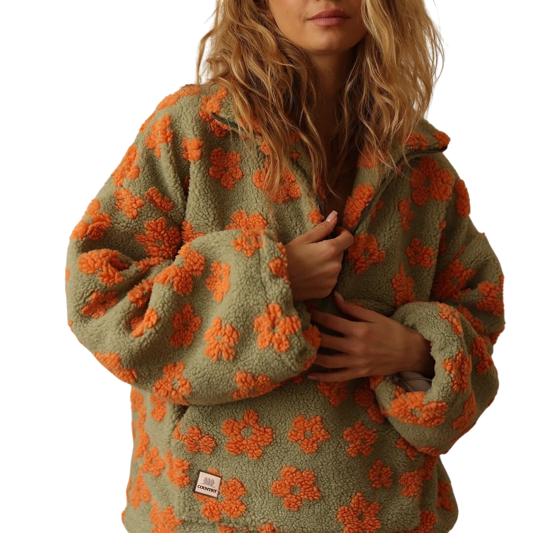 EZORA – Boho fleecová mikina