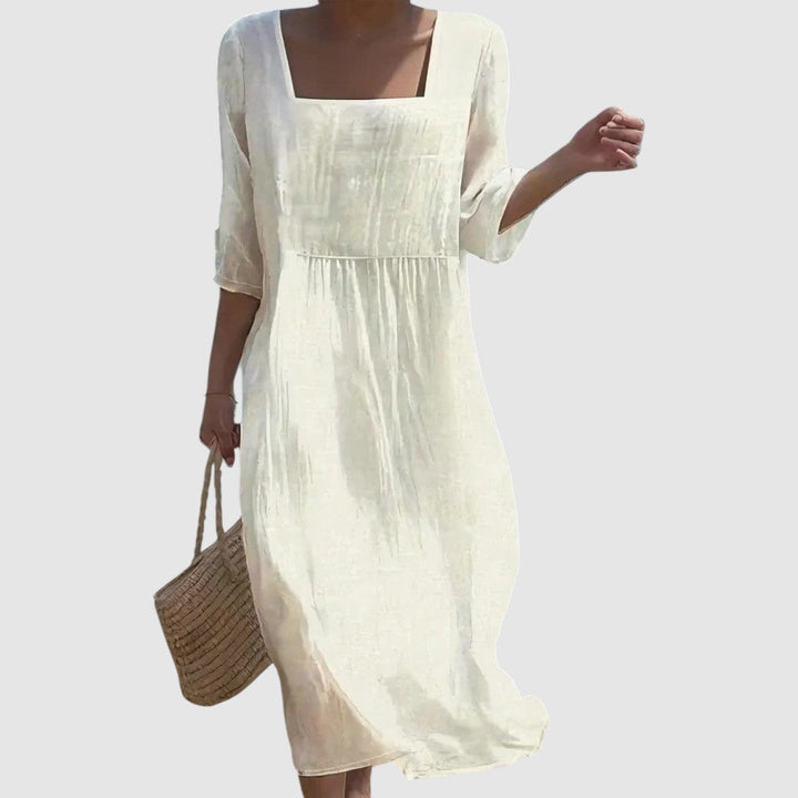Adriana - Ležérní lněné šaty