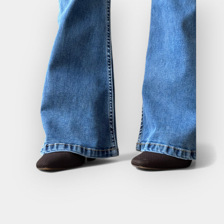 Barbora - Vysoké flare džíny