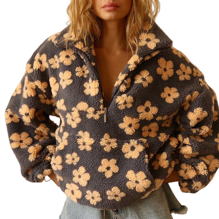 EZORA – Boho fleecová mikina