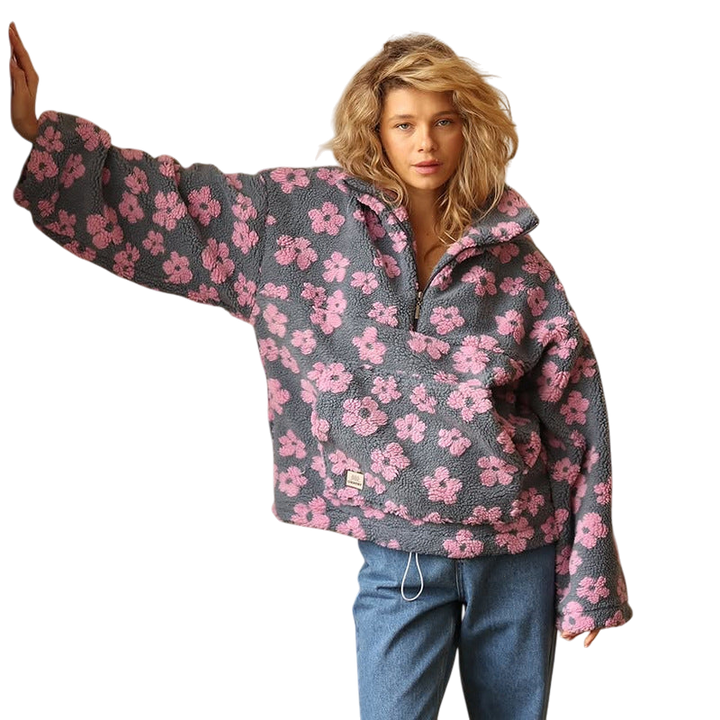 EZORA – Boho fleecová mikina