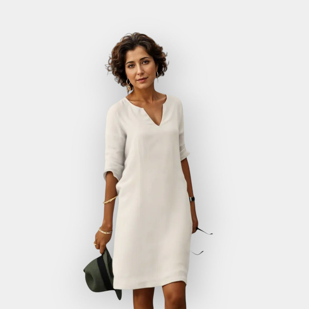 Světlé letní šaty