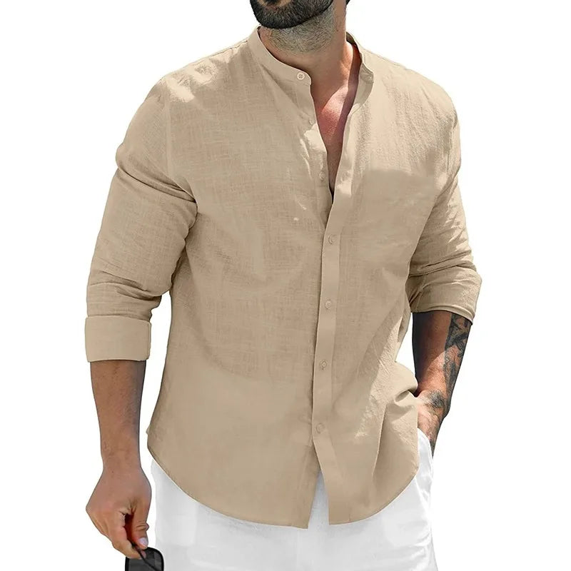 EZORA – Camisa Lino Aureum