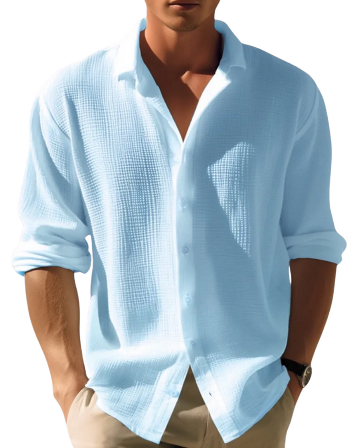 EZORA – Camisa Lino Exclusiva