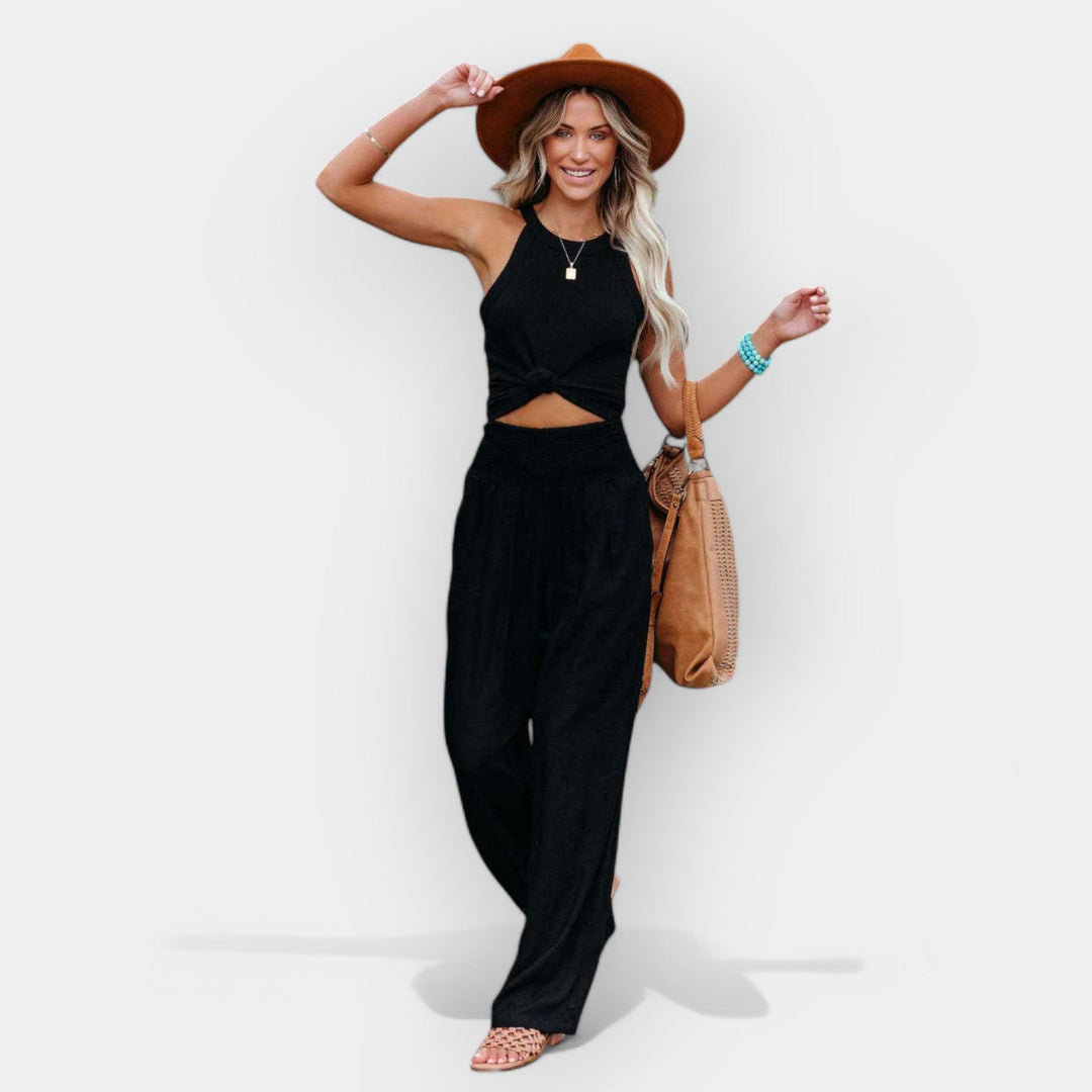 Natálie - Pohodlné Široké Kalhoty