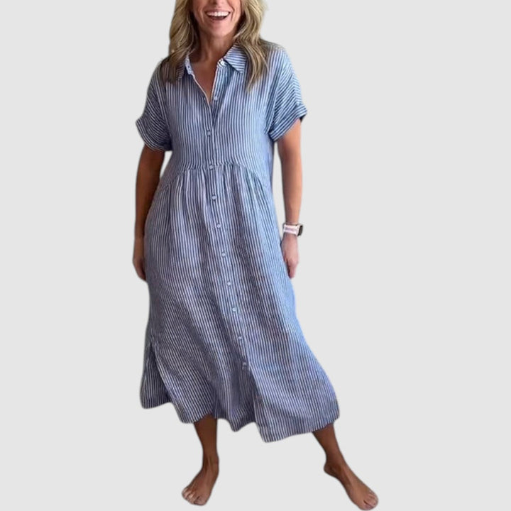 Kateřina - Pruhovaná košile s knoflíky