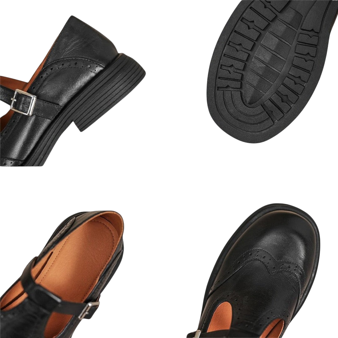 EZORA – Elegantní a pružné kožené podpatky